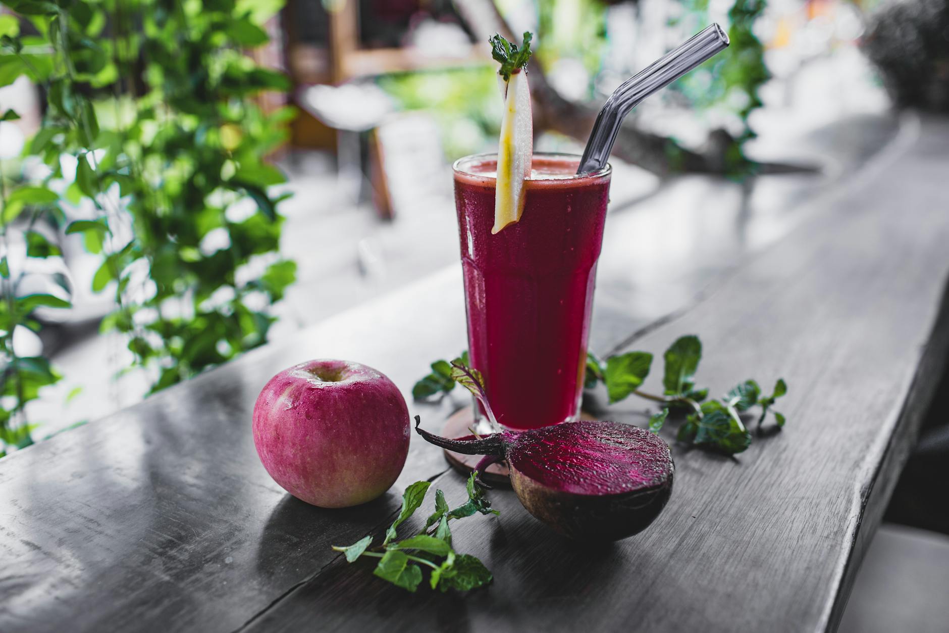 Photo by ROMAN ODINTSOV on <a href="https://www.pexels.com/photo/apple-and-beetroot-smoothie-4551975/" rel="nofollow">Pexels.com</a>